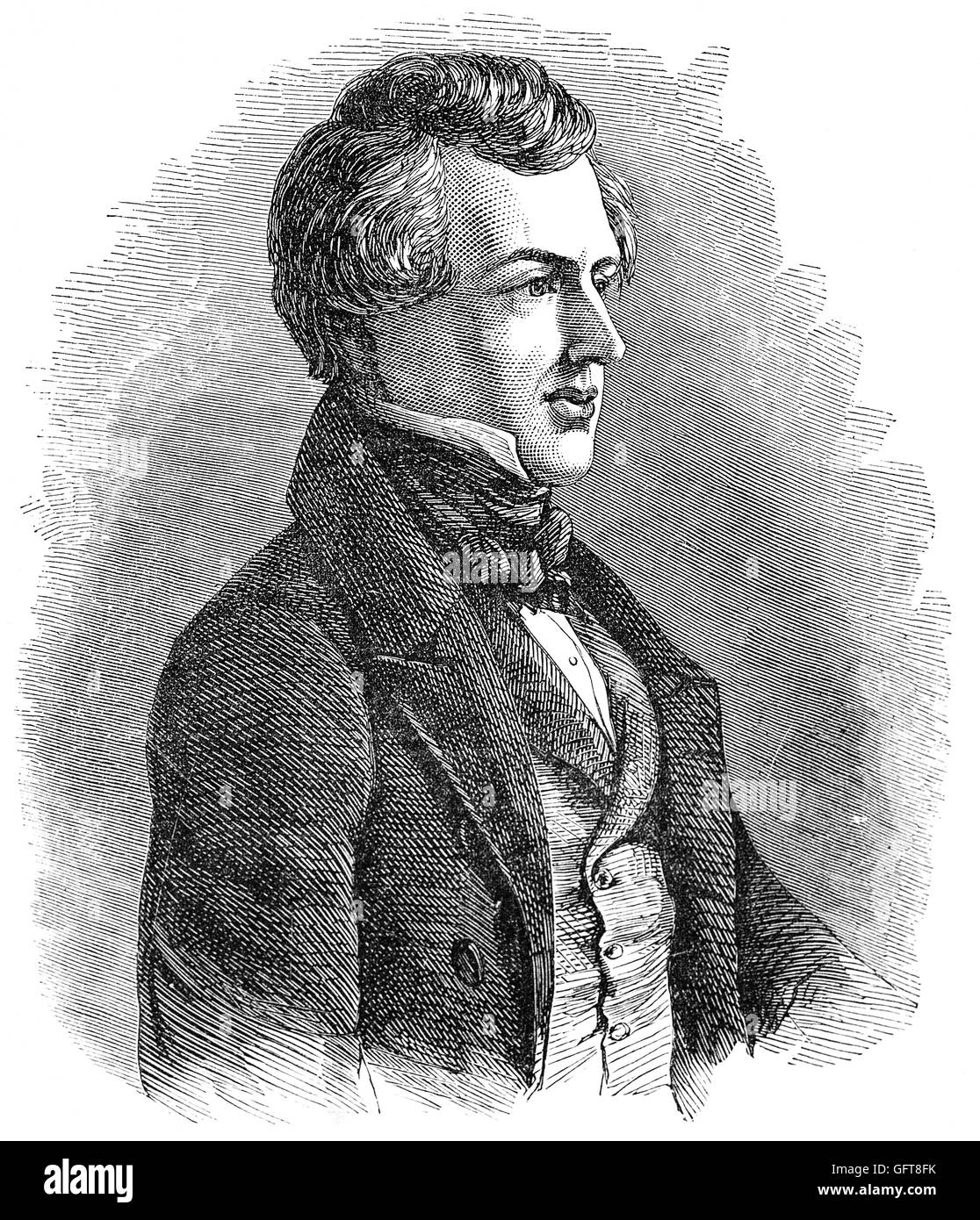 George Howard, 6e comte de Carlisle (1773 - 1848), le titre de vicomte Morpeth, était un homme d'État britannique qui a servi en tant que Lord du Sceau privé entre 1827 et 1828 et en 1834. Il rompit avec les conservateurs sur la réforme électorale et a été membre du gouvernement Whig de Lord Grey en tant que ministre sans portefeuille entre 1830 et 1834. Banque D'Images