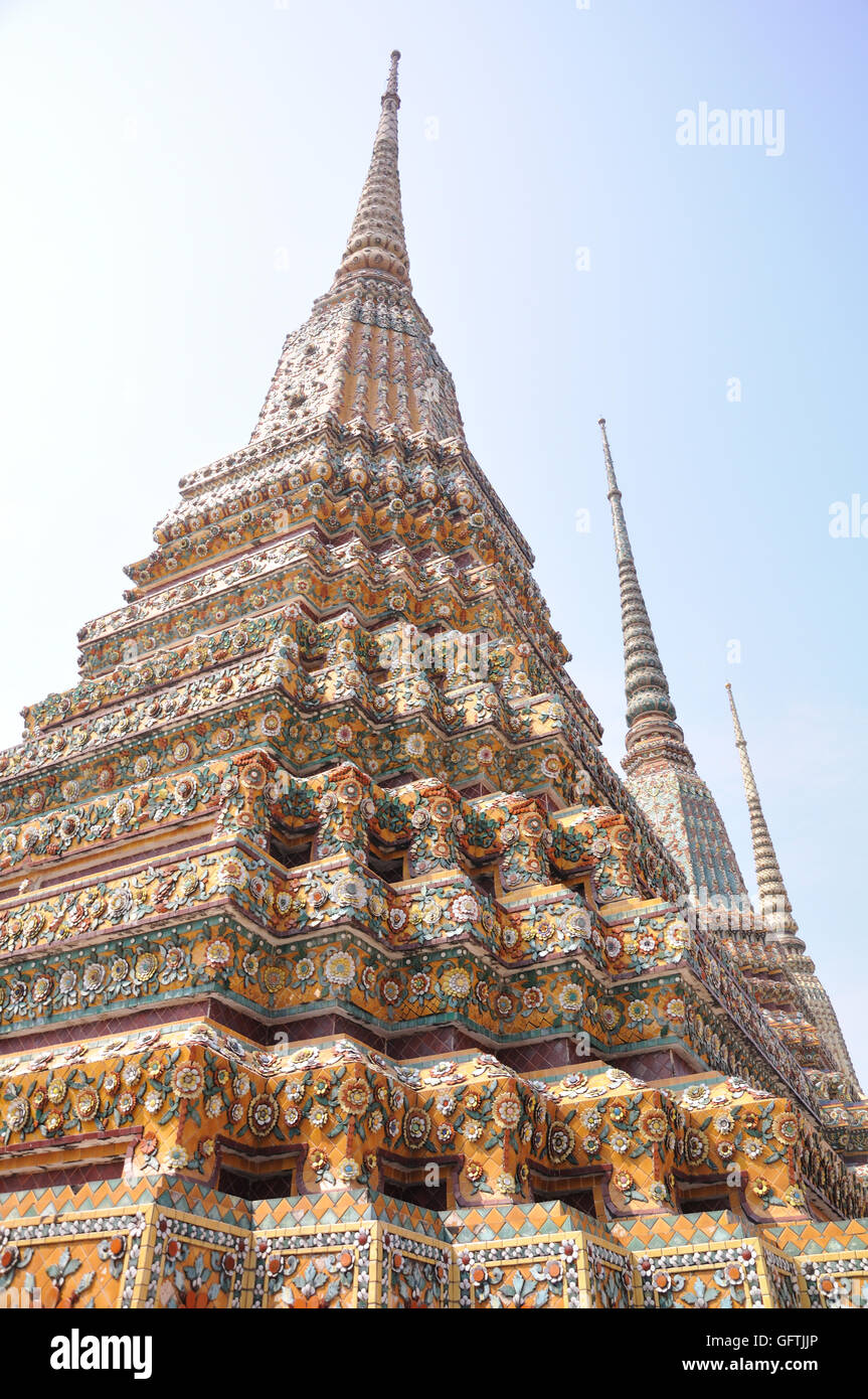 Wat Pho, Bangkok Banque D'Images