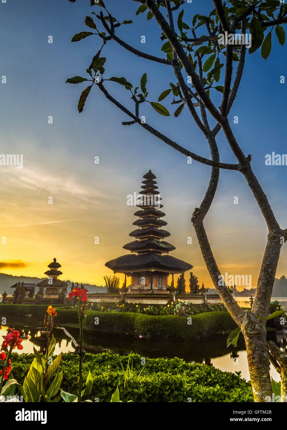 Tample de Bedugul Banque D'Images