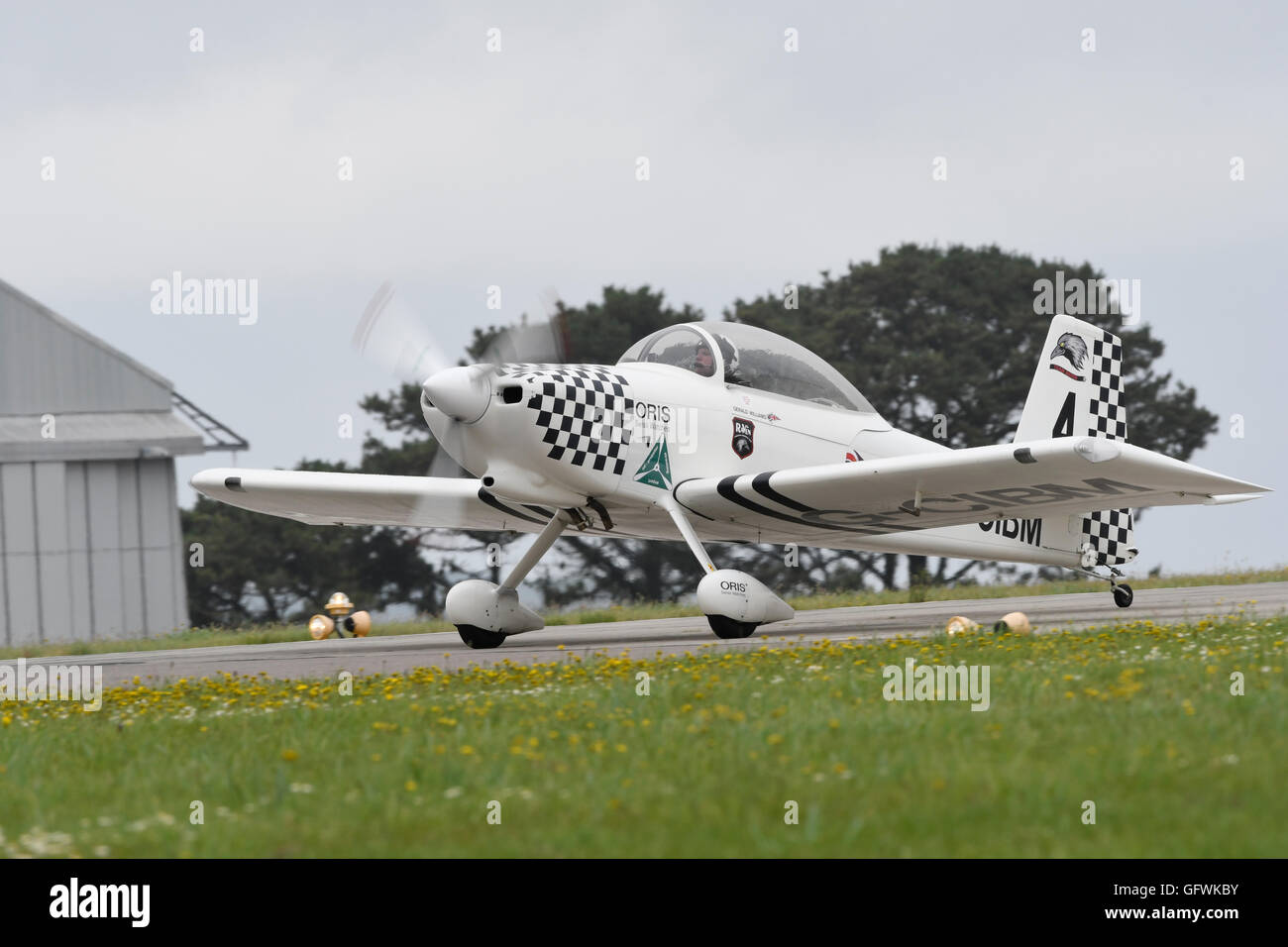 RNAS Culdrose 2016 Journée de l'air, de l'équipe Raven Banque D'Images