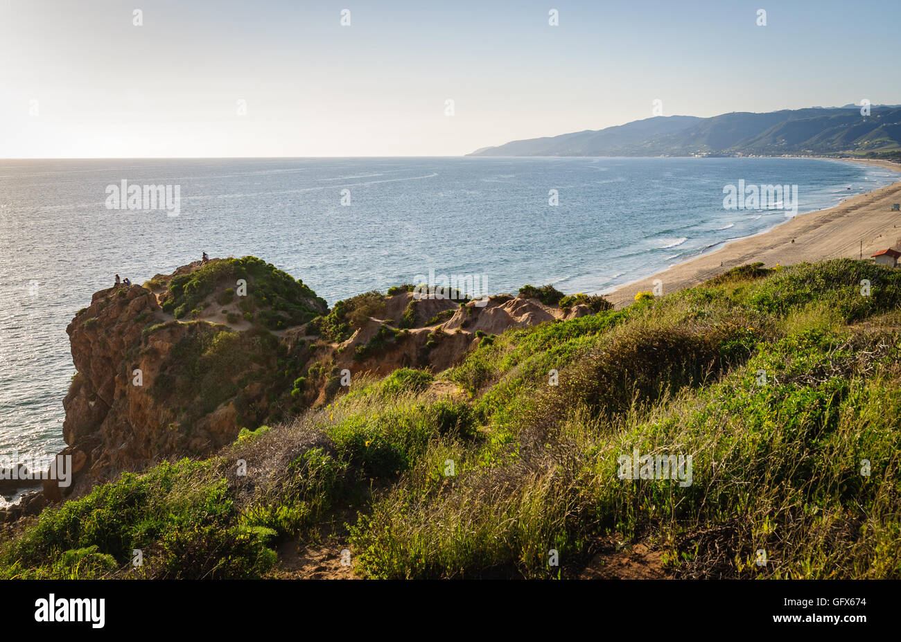 Point Dume State Beach Banque D'Images