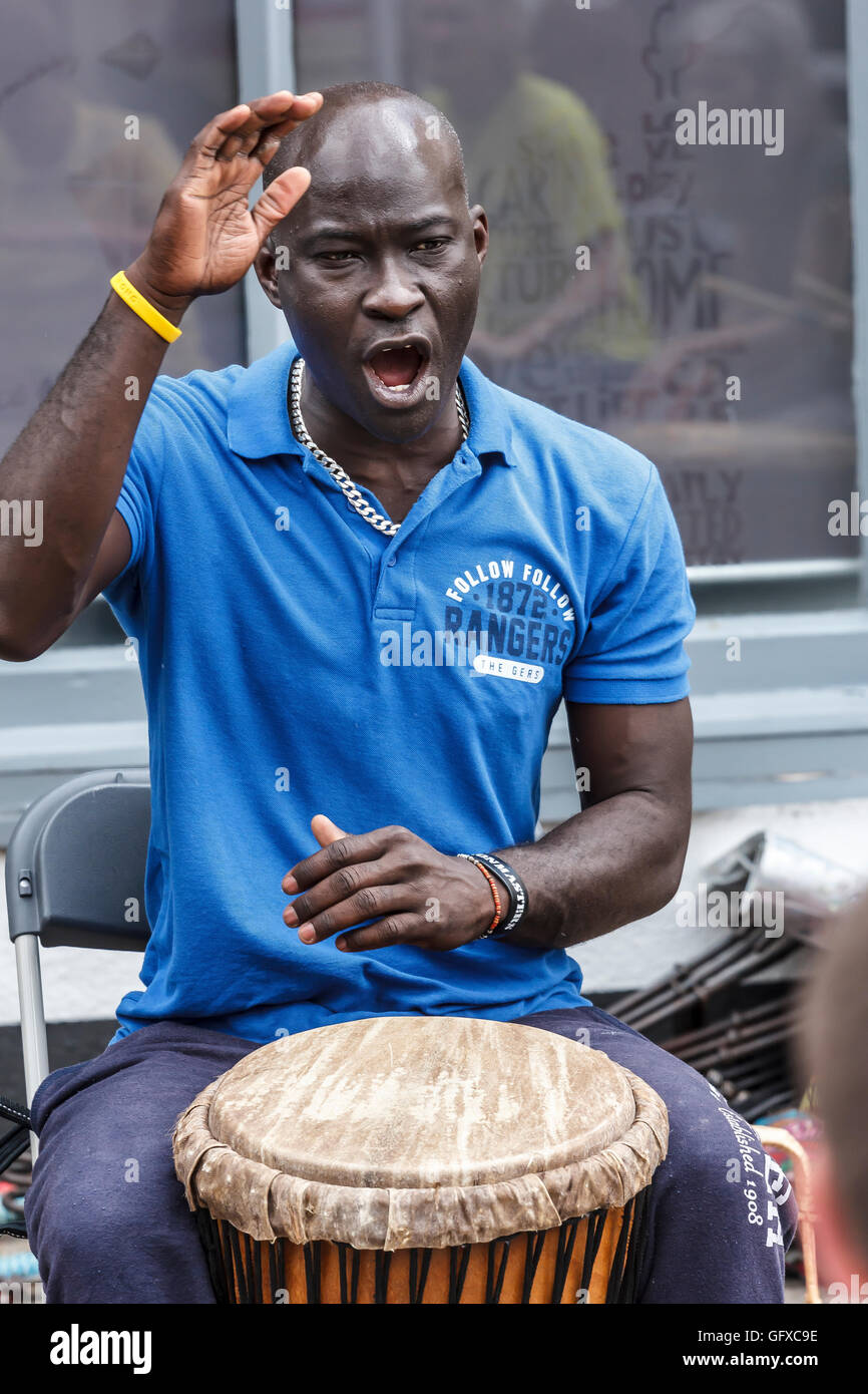 Festival de musique 2016 de coleford, forêt de Dean. Banque D'Images