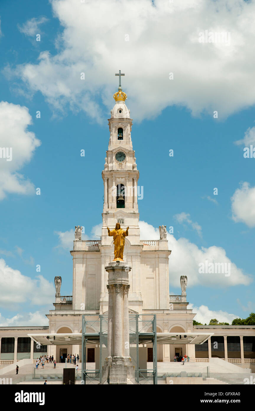 Sanctuaire de Notre-Dame de Fatima - Portugal Banque D'Images