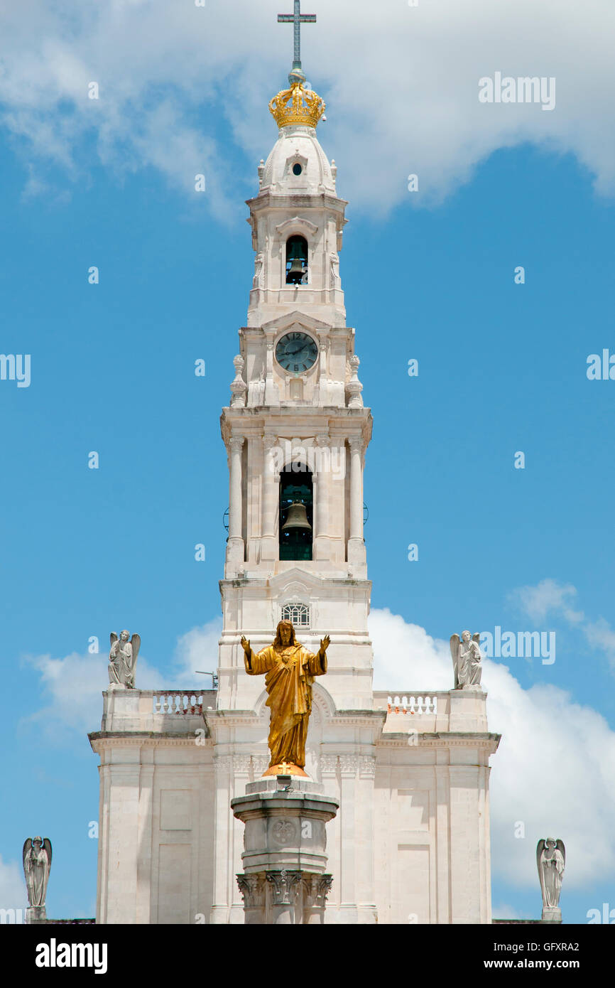 Sanctuaire de Notre-Dame de Fatima - Portugal Banque D'Images