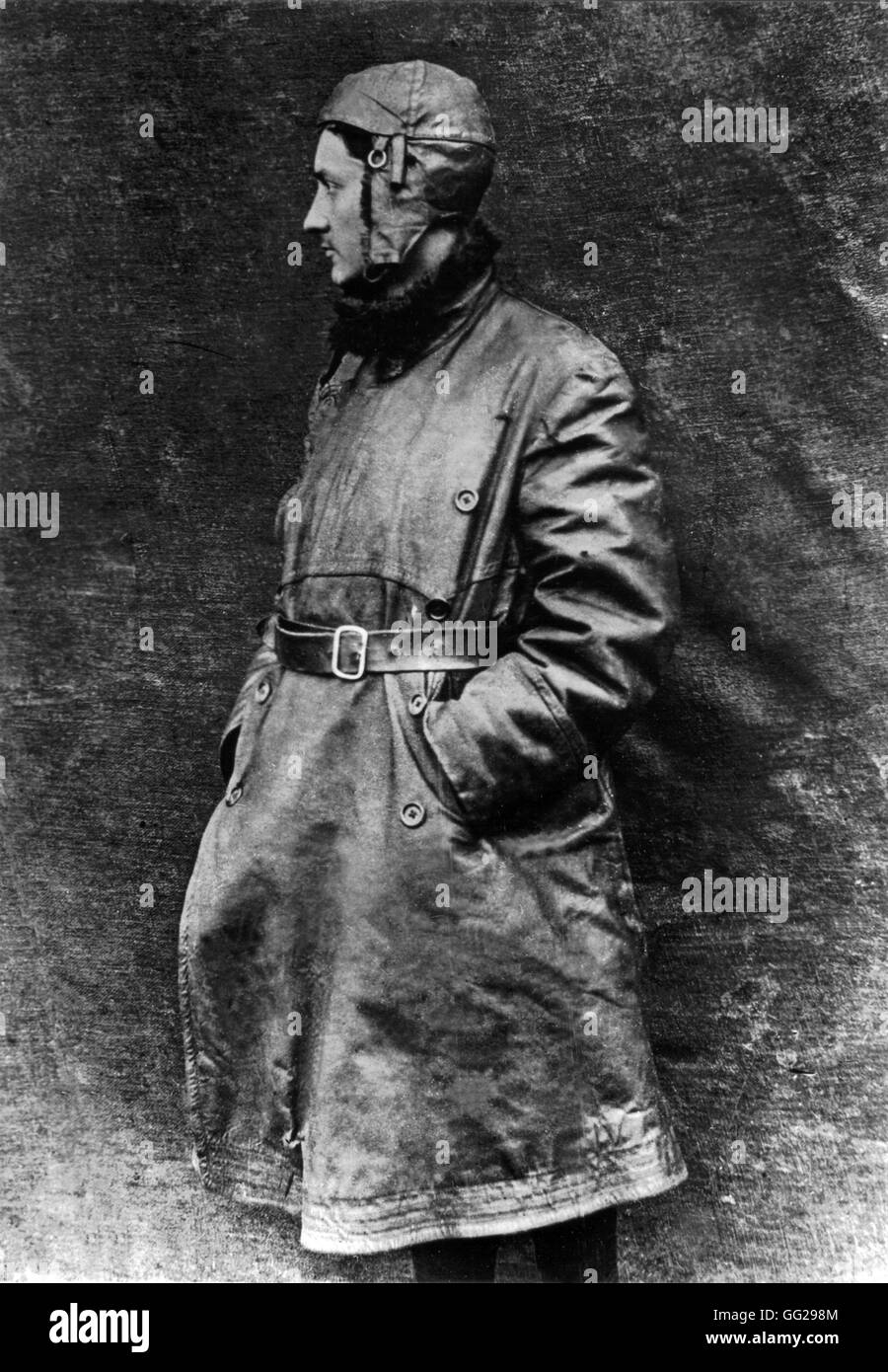 La France. Georges Guynemer 20e la Première Guerre mondiale Musée du 2 guerres mondiales Banque D'Images