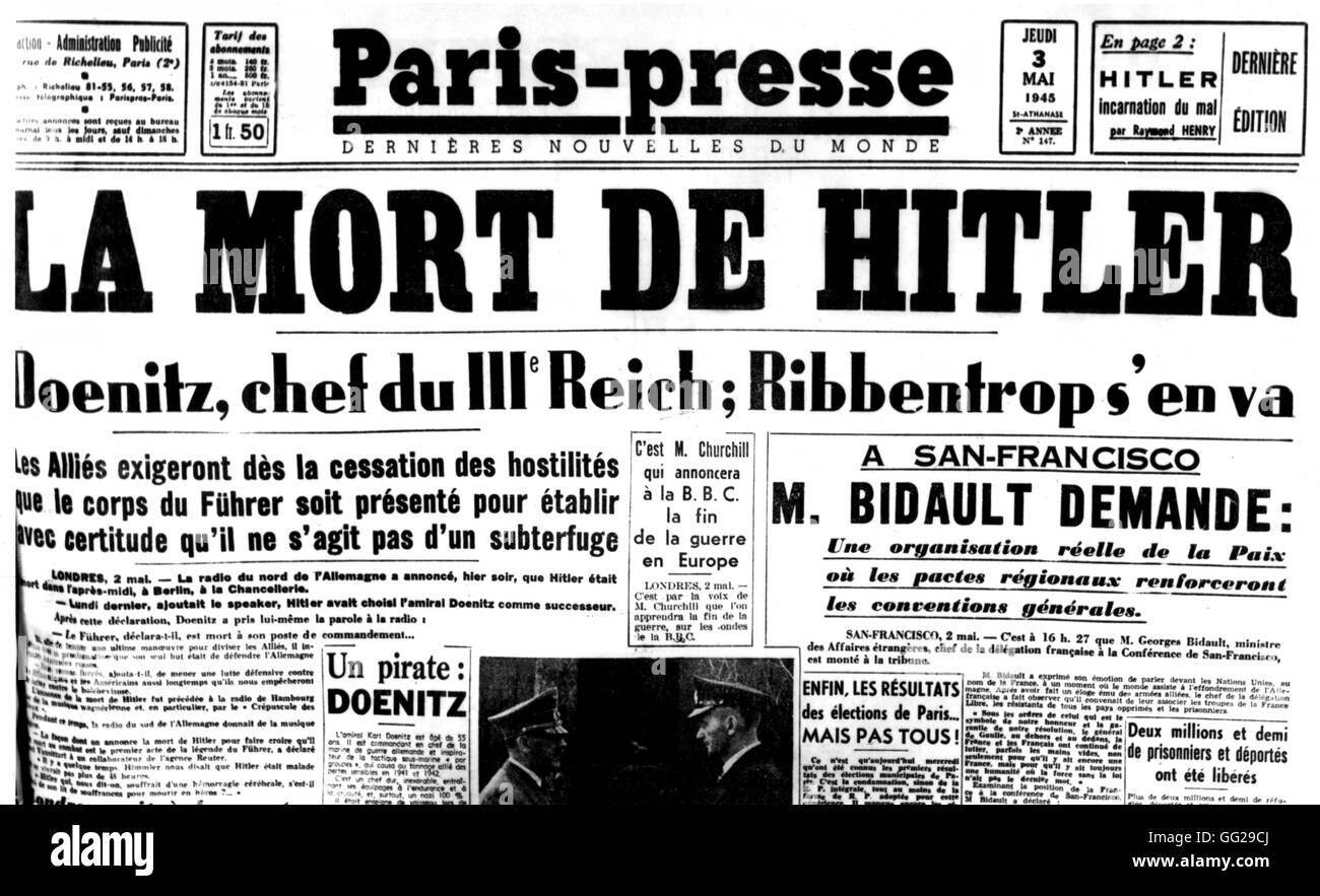 1945 france seconde guerre mondiale paris bibliotheque nationale Banque