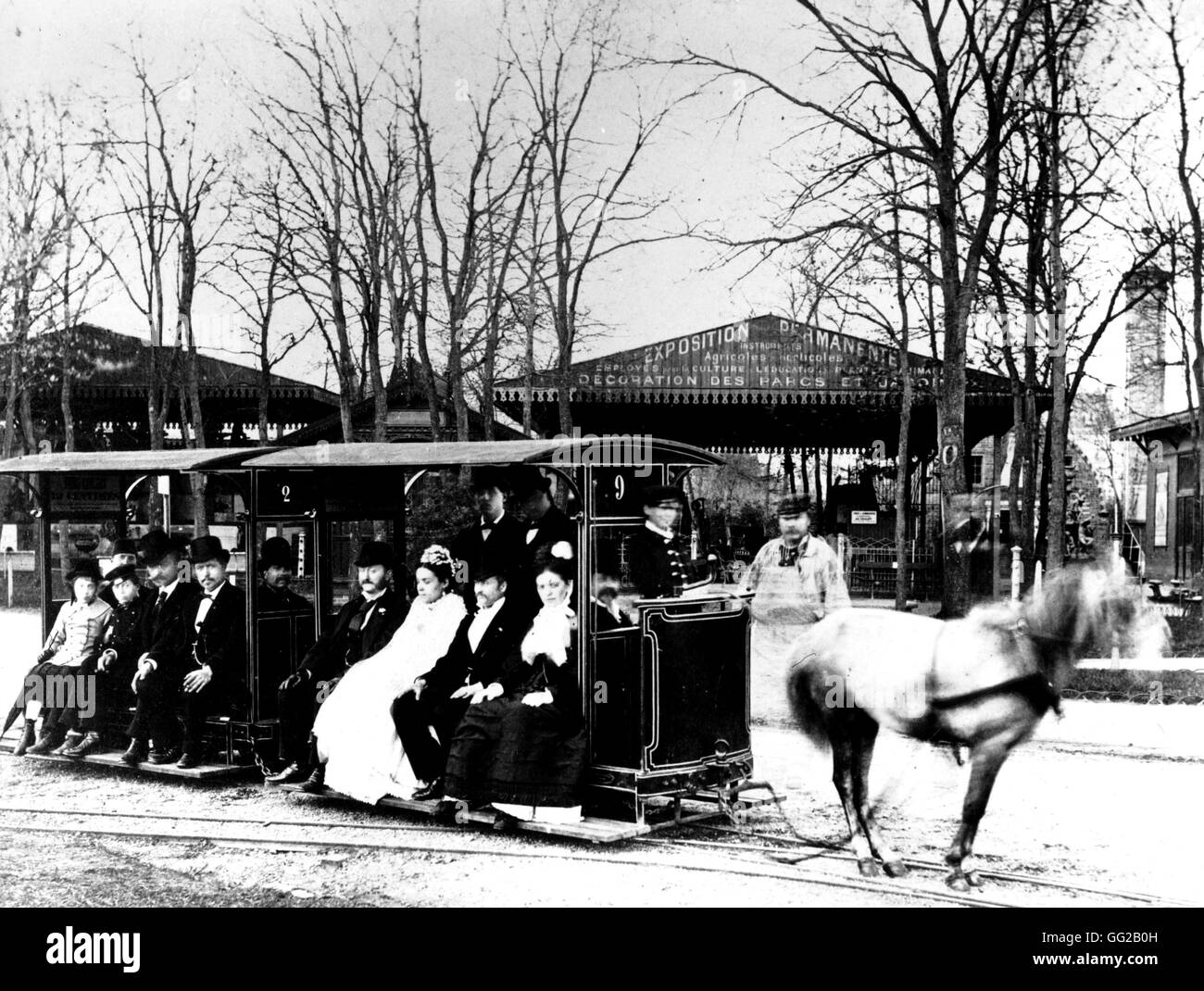 Paris avant 1900 Environ 1890 France Banque D'Images