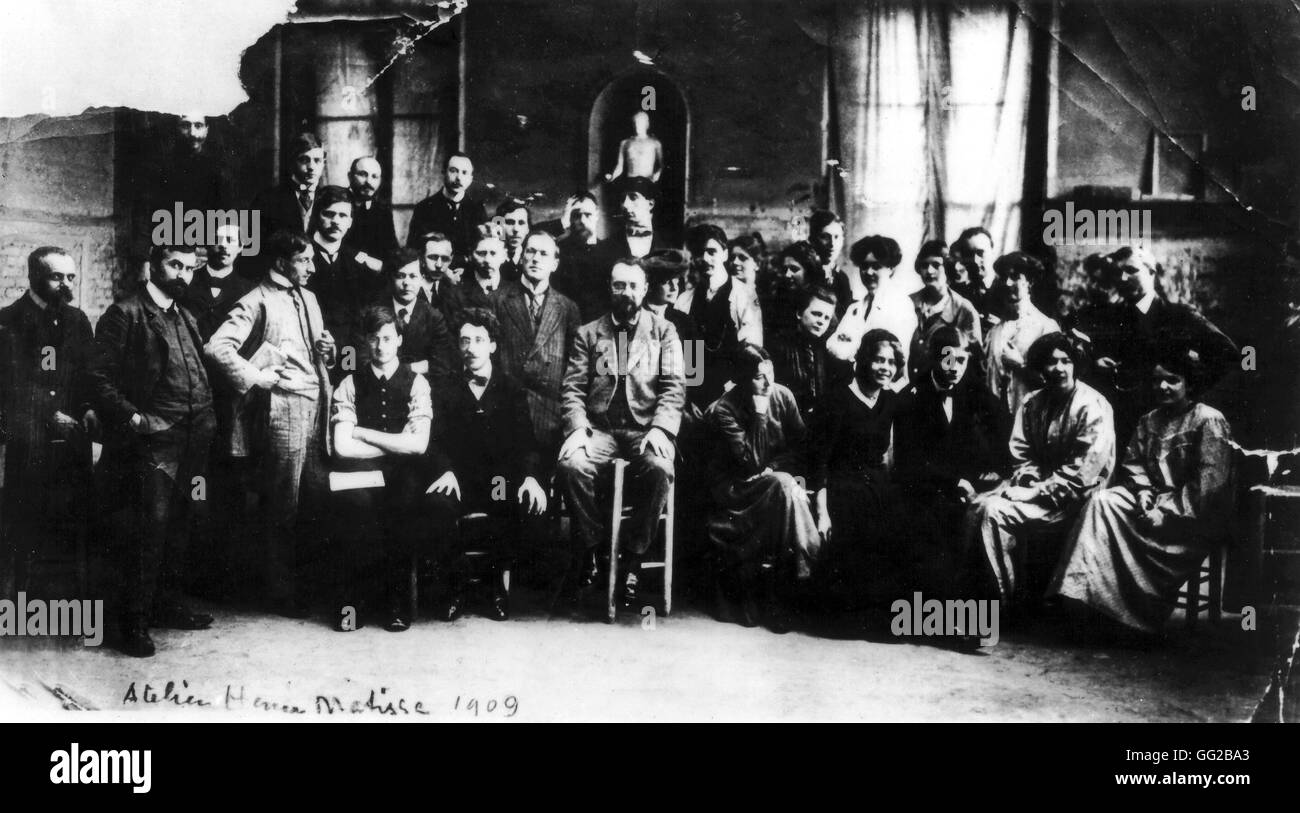 Studio Henri Matisse 1909 Venezuela Banque D'Images