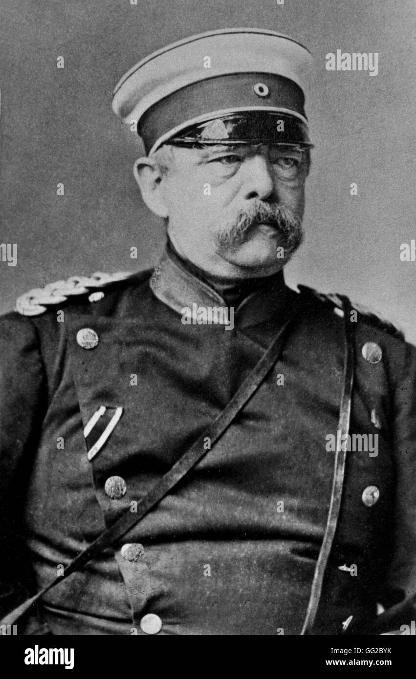 Otto von Bismarck (1815-1898) 19e siècle - Allemagne Banque D'Images