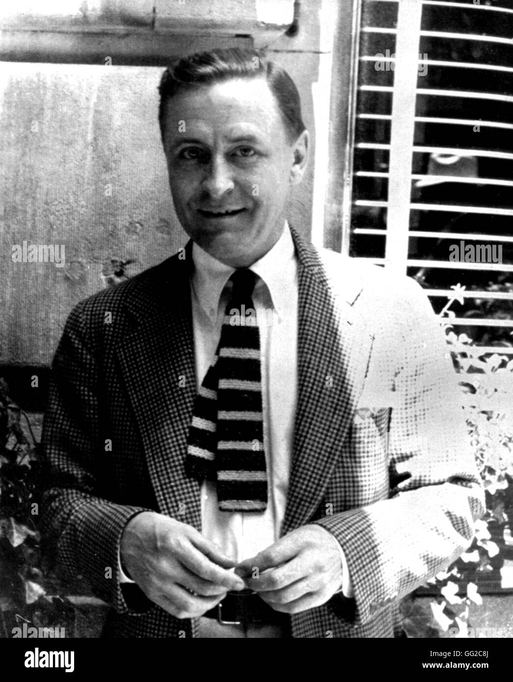 Scott Fitzgerald à la fin de sa vie 1937 United States Banque D'Images