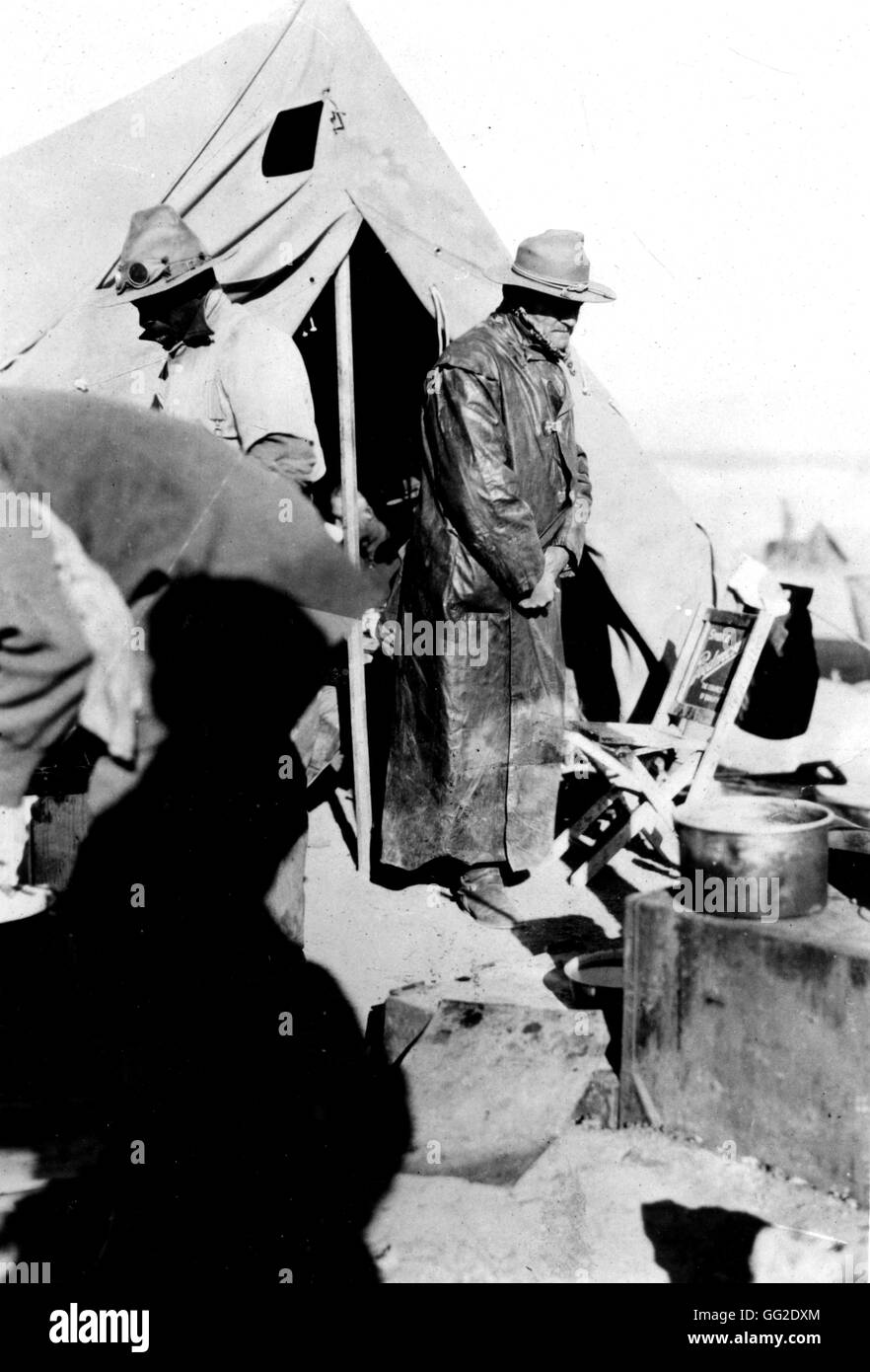 Révolution mexicaine. Le général Pershing, commandant en chef de l'expédition envoyée en territoire mexicain pour essayer de saisir Pancho Villa en mars 1916 Mexique 1916 Washington, D.C. Library of Congress Banque D'Images