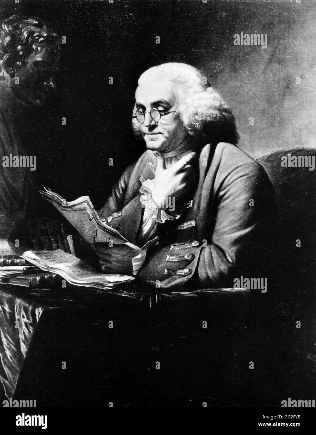 Portrait de benjamin franklin Banque de photographies et d’images à ...