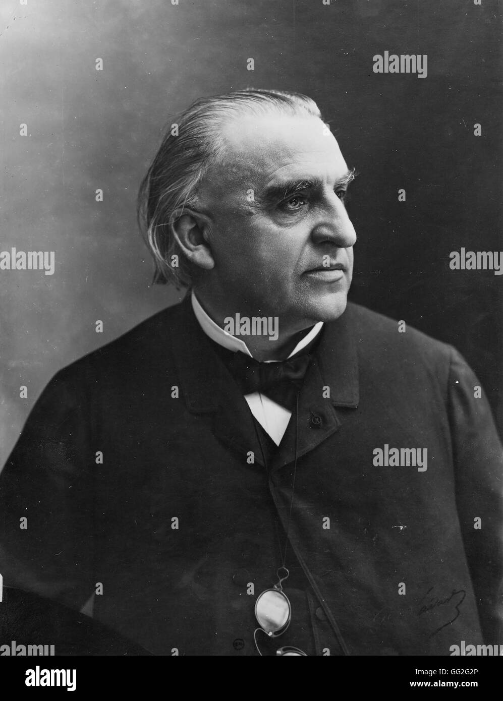 Portrait du neurologue français Jean-Martin Charcot c.1890 Banque D'Images