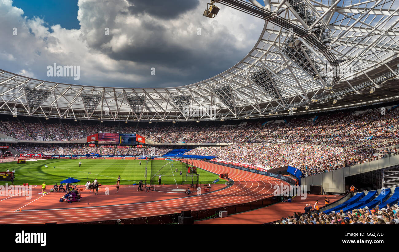 Stade olympique - Londres Banque D'Images