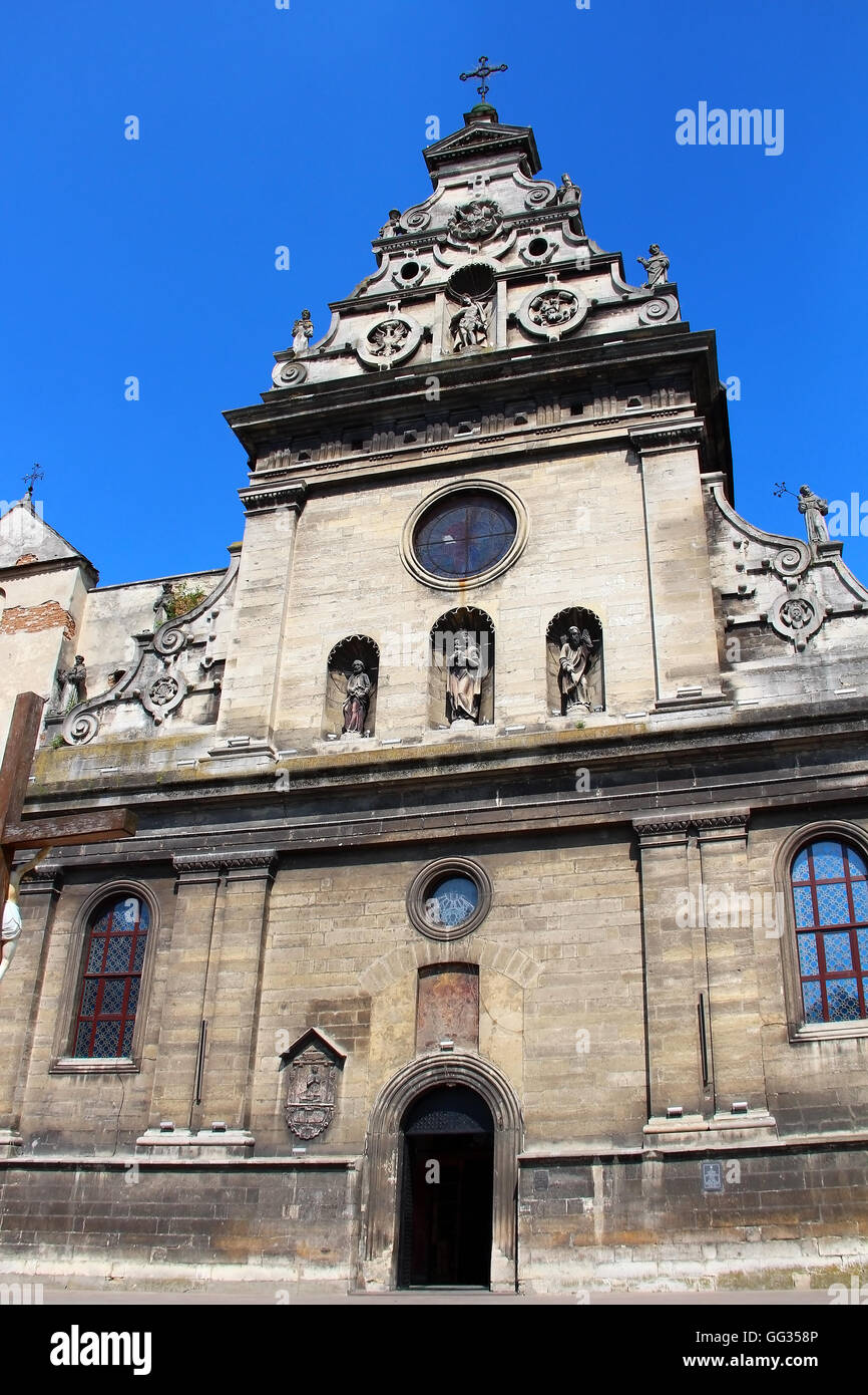 Eglise grecque-catholique de Saint André (Bernardine Church), Lviv, Ukraine Banque D'Images