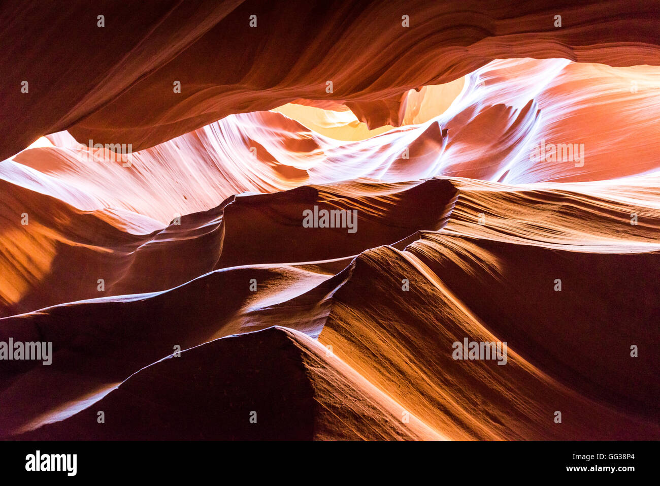 Antelope Canyon, Page, Navajo Nation, Arizona, USA Banque D'Images