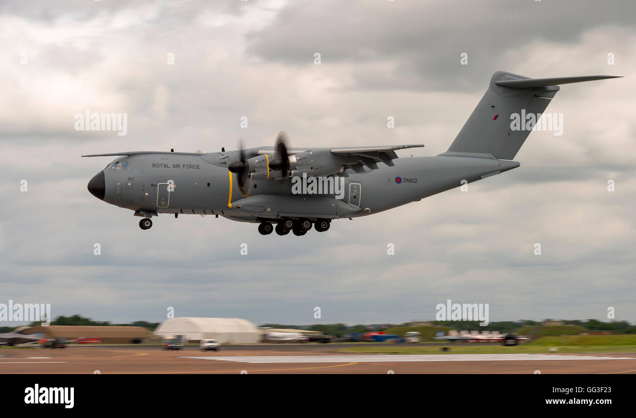 A400m Atlas, ZM402, Royal Air Force, à RIAT 2016 Banque D'Images