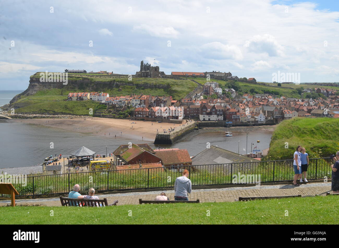 Whitby, North Yorkshire, UK. Banque D'Images