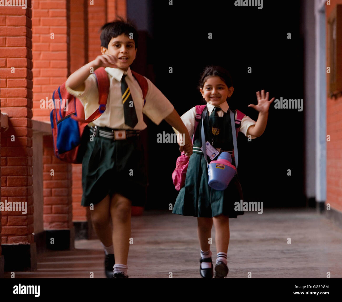 Étudiants Banque D'Images