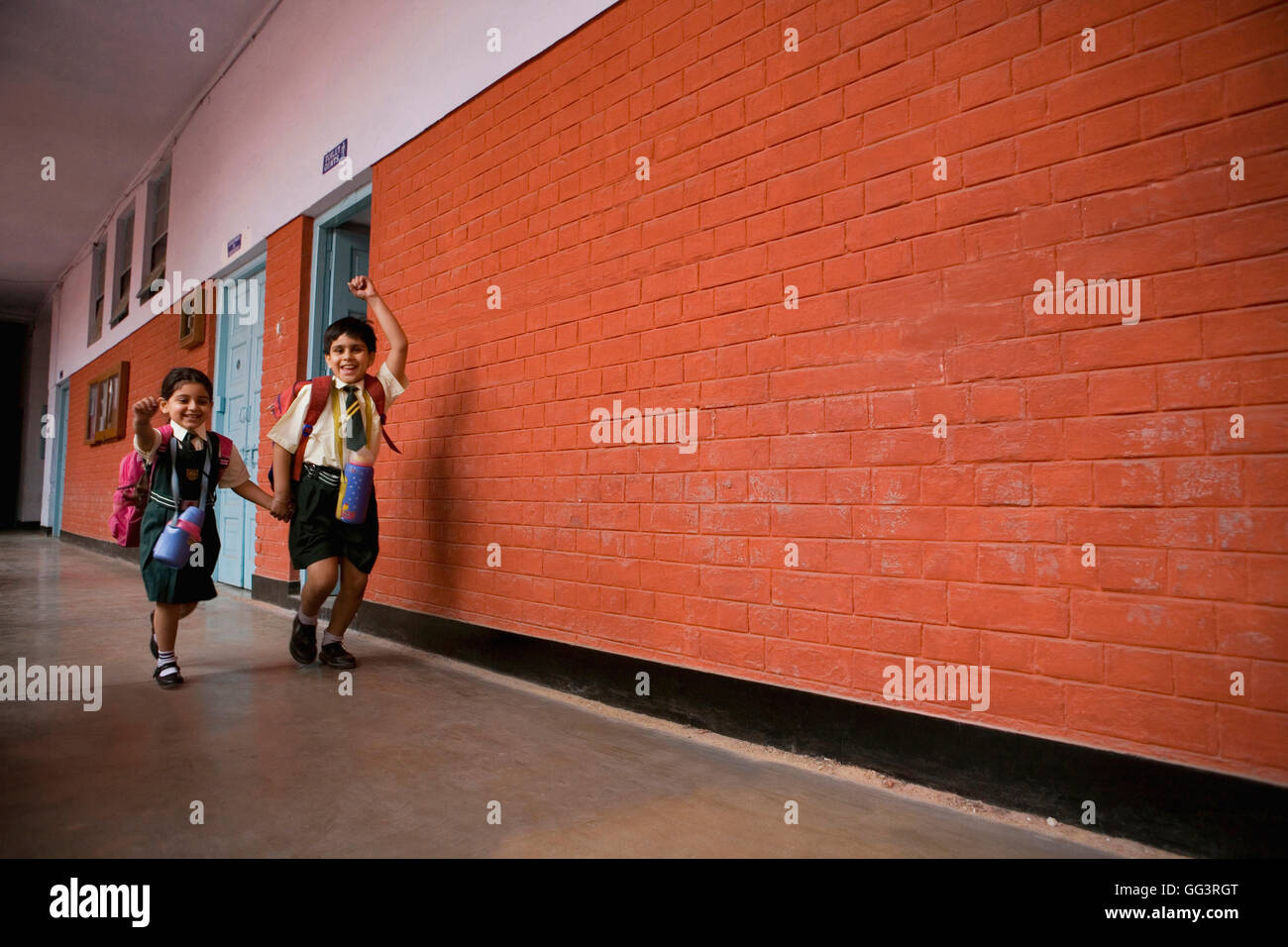 Étudiants Banque D'Images