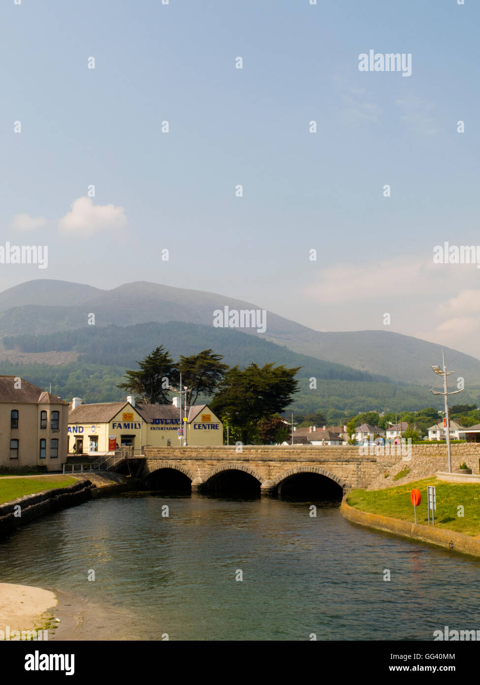 Le comté de Down en Irlande du Nord de Newcastle Banque D'Images