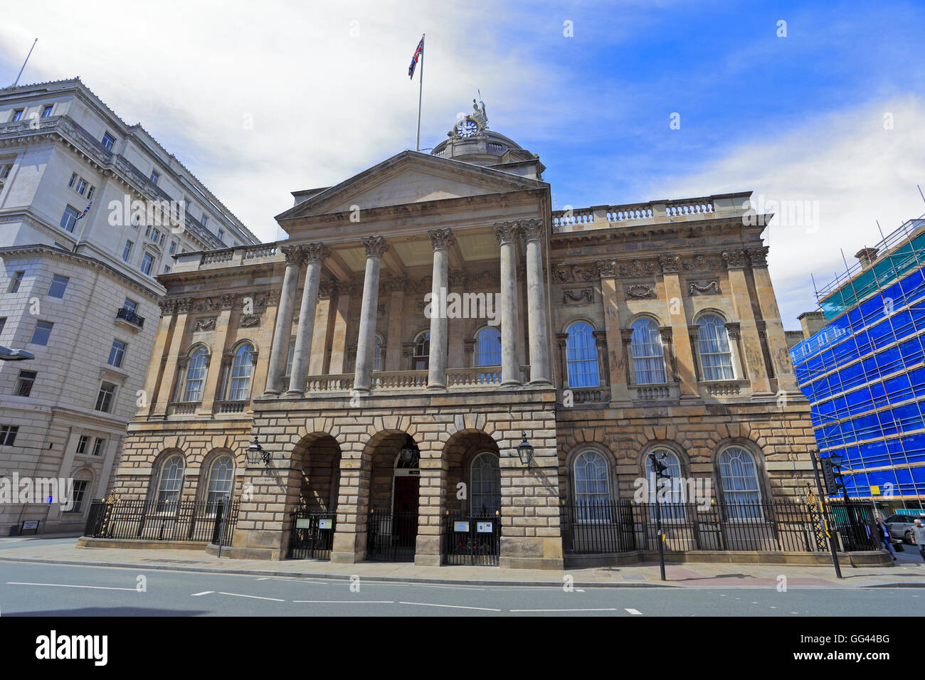 Town Hall, Liverpool, Merseyside, England, UK, Banque D'Images