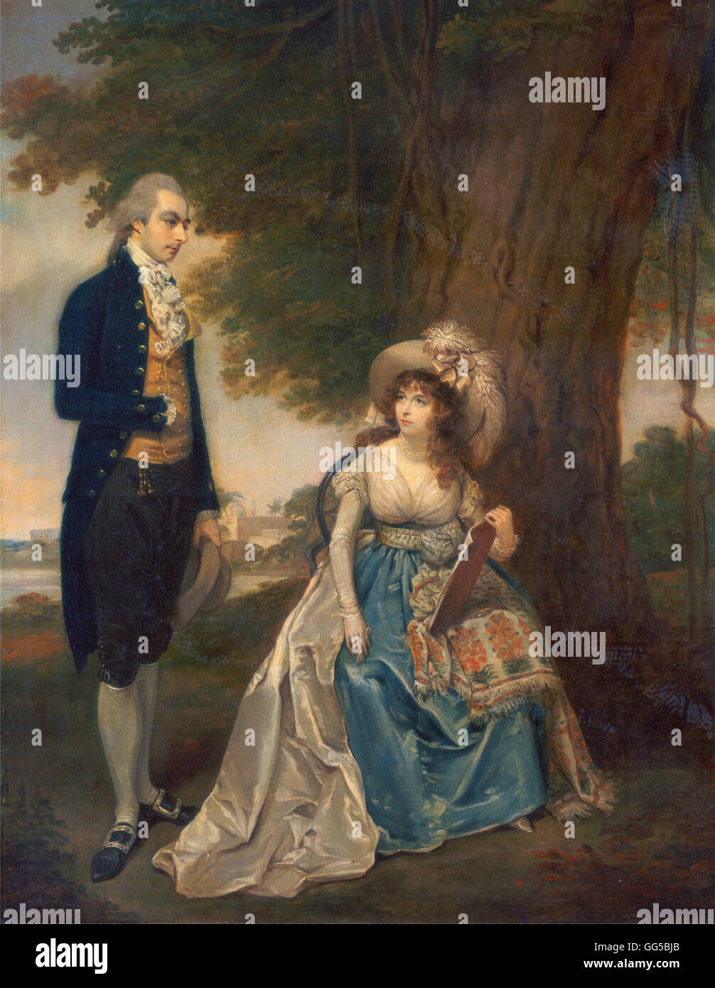 Arthur William Devis - M. et Mme Fraser Banque D'Images