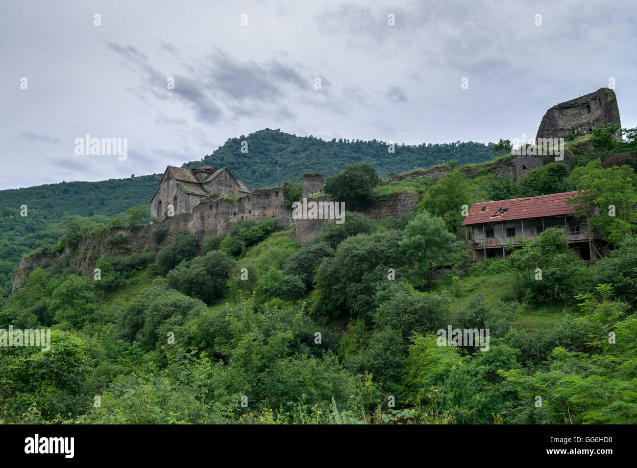 Akhtala monastère en Arménie Banque D'Images