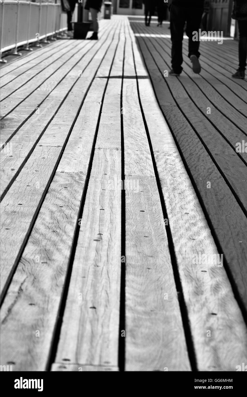 Boscombe Pier à Bournemouth, Royaume-Uni Banque D'Images