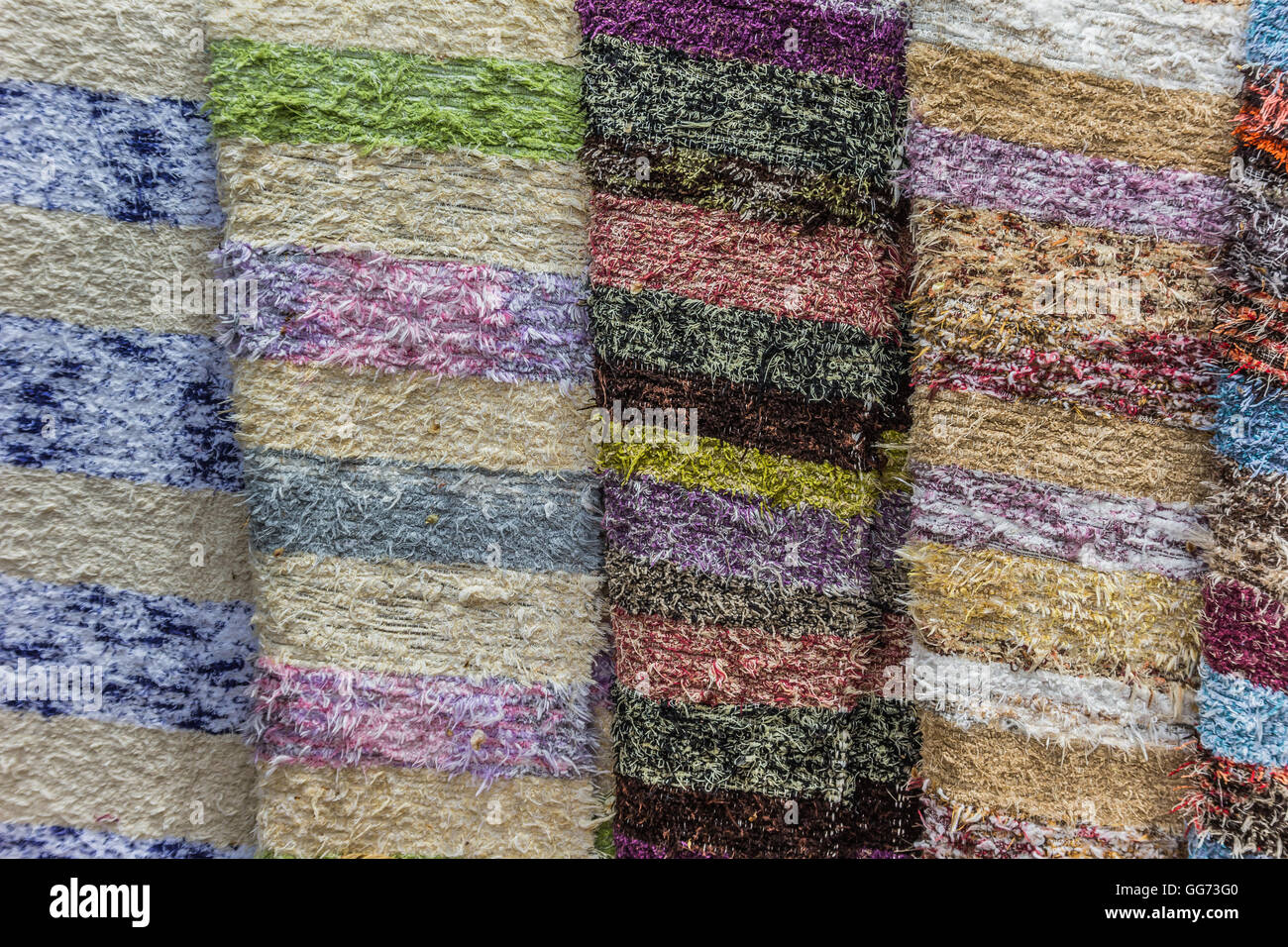 Des tapis de Las Alpujarras à Capileira, Espagne Banque D'Images