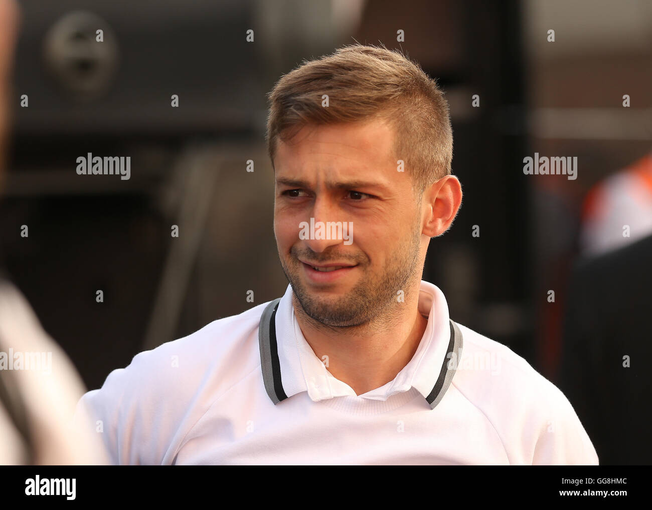 Stade de vitalité, Bournemouth, Royaume-Uni. 06Th Aug 2016. Pré saison Friendly Football. Bournemouth AFC contre Valence. Le milieu de terrain de valence Fede Cartabia arrive au stade de vitalité : Action Crédit Plus Sport/Alamy Live News Banque D'Images