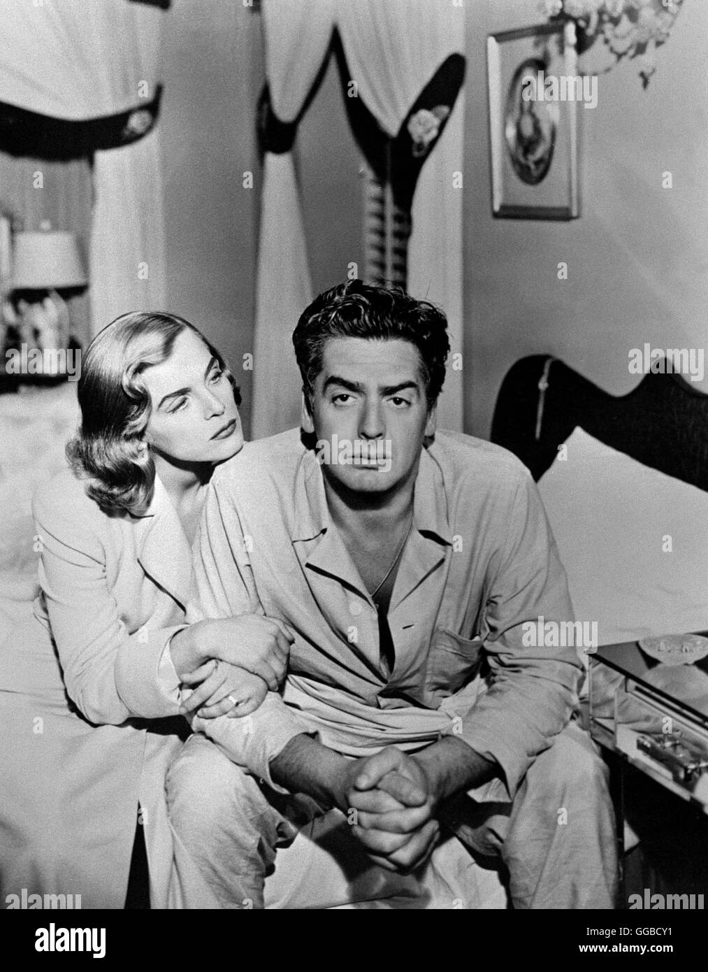 EASY LIVING USA 1949 Jacques Tourneur Liza (LIZABETH SCOTT) und Pete Wilson (VICTOR MATURE) Régie : Jacques Tourneur Banque D'Images