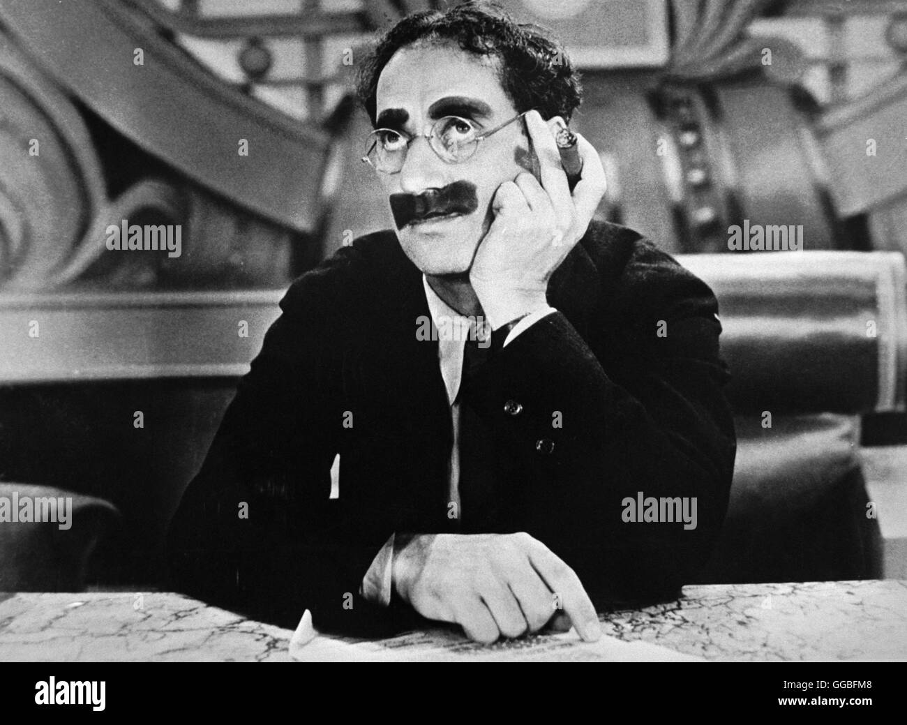 Le duck SOUP / USA 1933 / Leo McCarey T. rufus Firefly (Groucho Marx) Régie : Leo McCarey Banque D'Images