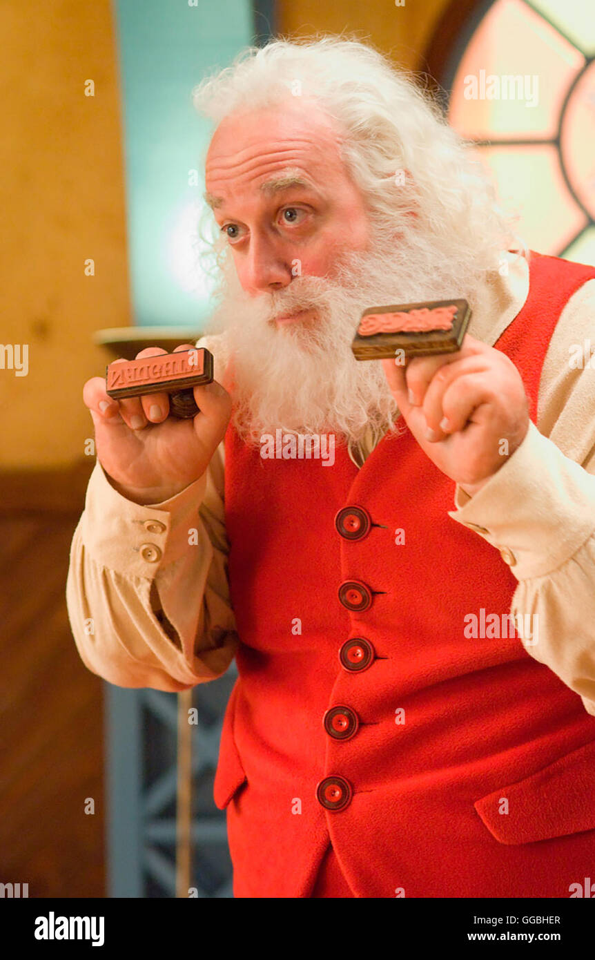 Die Gebrüder Weihnachtsmann / Nick 'Santa Claus' (Paul Giamatti) Régie : David Dobkin aka. Fred Claus Banque D'Images