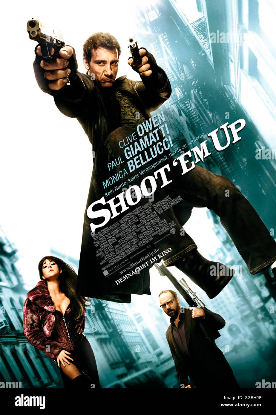 Shoot 'Em Up / Filmplakat régie : Michael Davis aka. Shoot 'Em Up Banque D'Images
