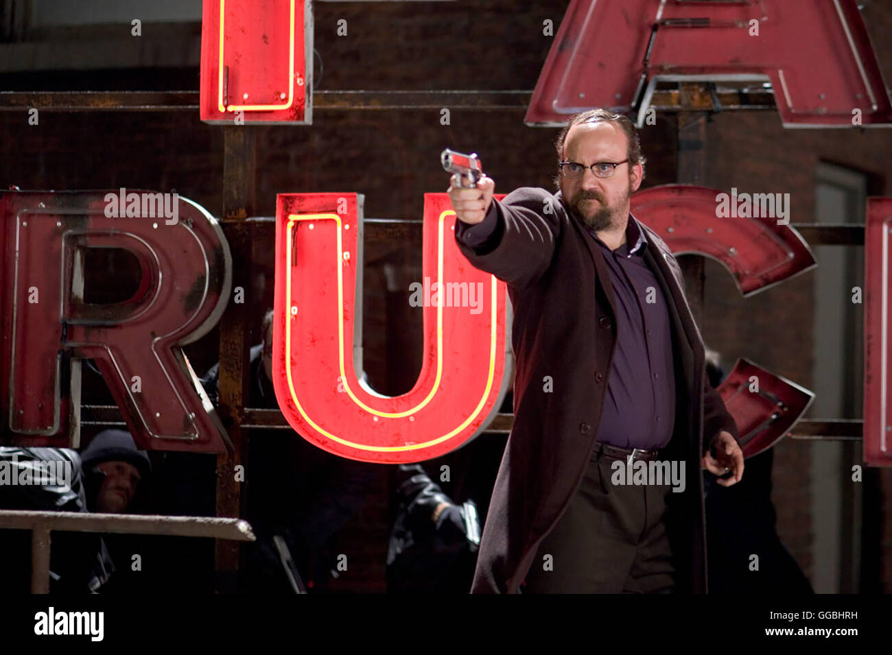 Shoot 'Em Up / Hertz (Paul Giamatti) Régie : Michael Davis aka. Shoot 'Em Up Banque D'Images