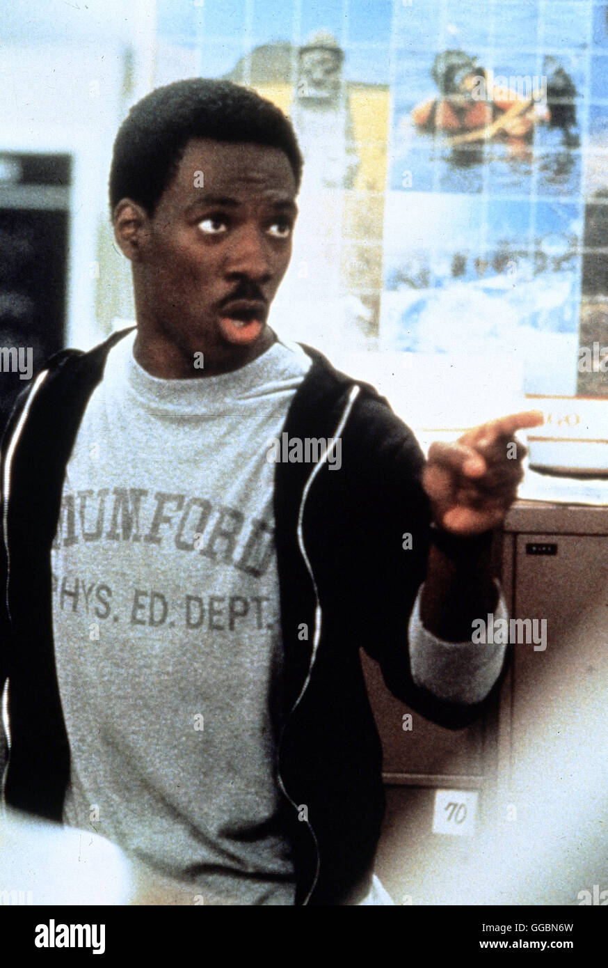 BEVERLY HILLS COP - ICH LÖS' DEN AUF JEDEN Fall / Automne Beverly Hills Cop USA 1984 / Martin Brest Eine Schnauze wie ein Maschinengewehr - mit senneur Rolle als Polizist Axel Foley (Eddie Murphy) Detroit wurde zum Weltstar aus. Er est den mord une einem Freund aufklären und dabei den Gangsterboß entlarvt Maitland... Regie : Martin Brest aka. Beverly Hills Cop Banque D'Images