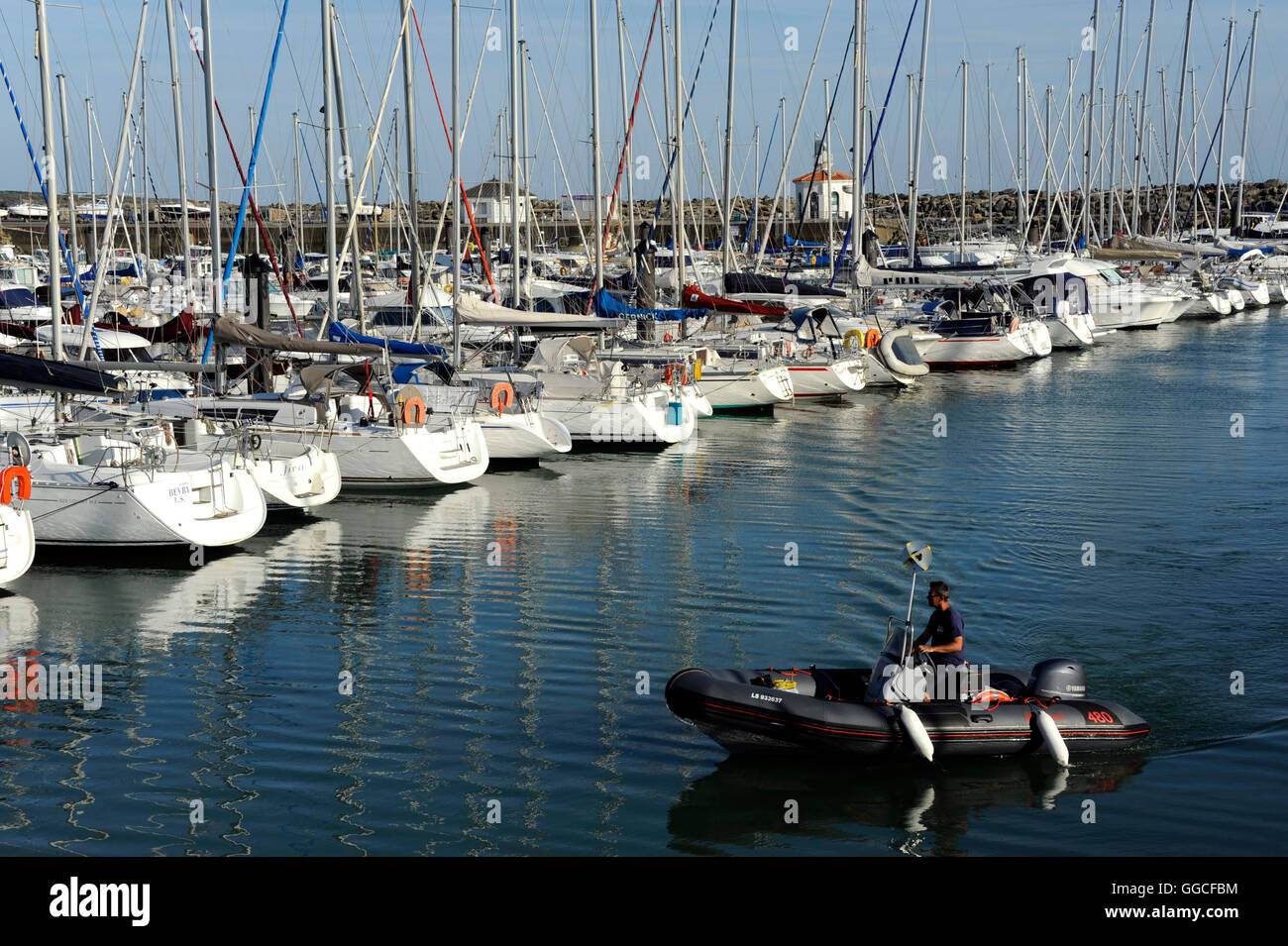 Port-Bourgenay port, Talmont-Saint-Hilaire, Vendée, Pays de Loire, France Banque D'Images