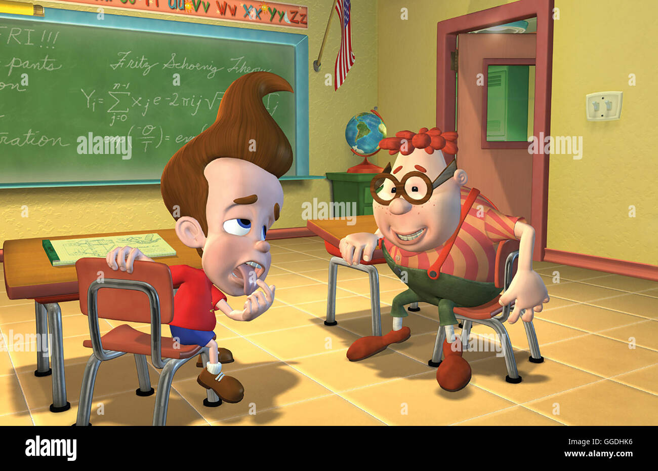 JIMMY NEUTRON - DER ERFINDER MUTIGE / Jimmy Neutron USA 2001 / John A. Davis JIMMY NEUTRON Regie : John A. Davis aka. Jimmy Neutron Banque D'Images