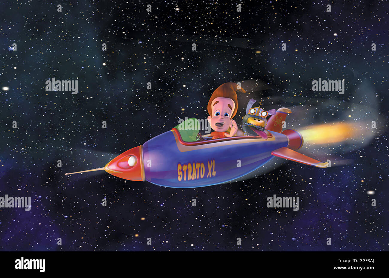 JIMMY NEUTRON - DER ERFINDER MUTIGE / Jimmy Neutron USA 2001 / John A. Davis JIMMY NEUTRON Regie : John A. Davis aka. Jimmy Neutron Banque D'Images