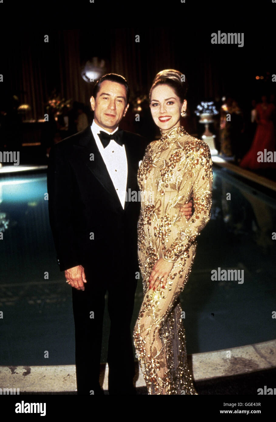 CASINO / Casino USA 1995 / Martin Scorsese Robert De Niro et Sharon Stone, dans "Casino", 1995. Regie : Martin Scorsese aka. Casino Banque D'Images