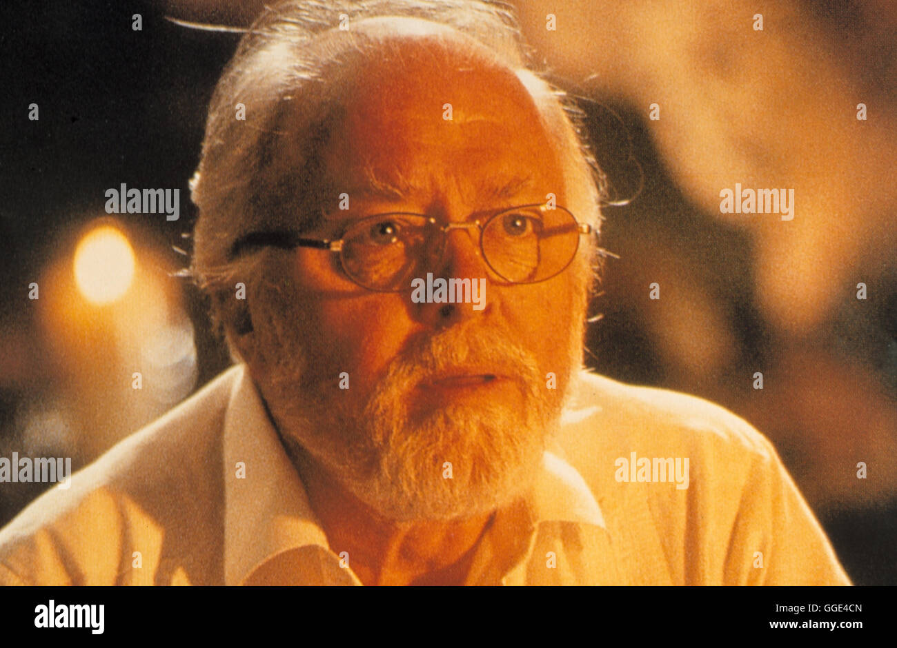 JURASSIC PARK Jurassic Park / USA 1993 / Steven Spielberg Milliardär John Hammond (Sir Richard Attenborough) dans 'Jurassic Park', 1993. Regie : Steven Spielberg aka. Jurassic Park Banque D'Images