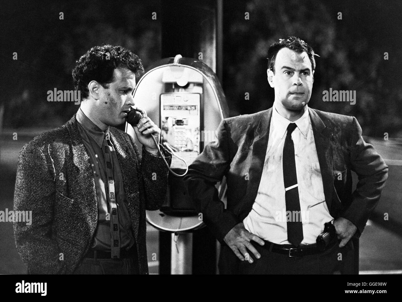 BULLEN SCHLAPPE BEISSEN NICHT / USA Dragnet 1987 / Tom Mankiewicz Voir mit Tom Hanks (Pep Streebek) et Dan AYKROYD (Joe vendredi). Regie : Tom Mankiewicz aka. Rets Banque D'Images