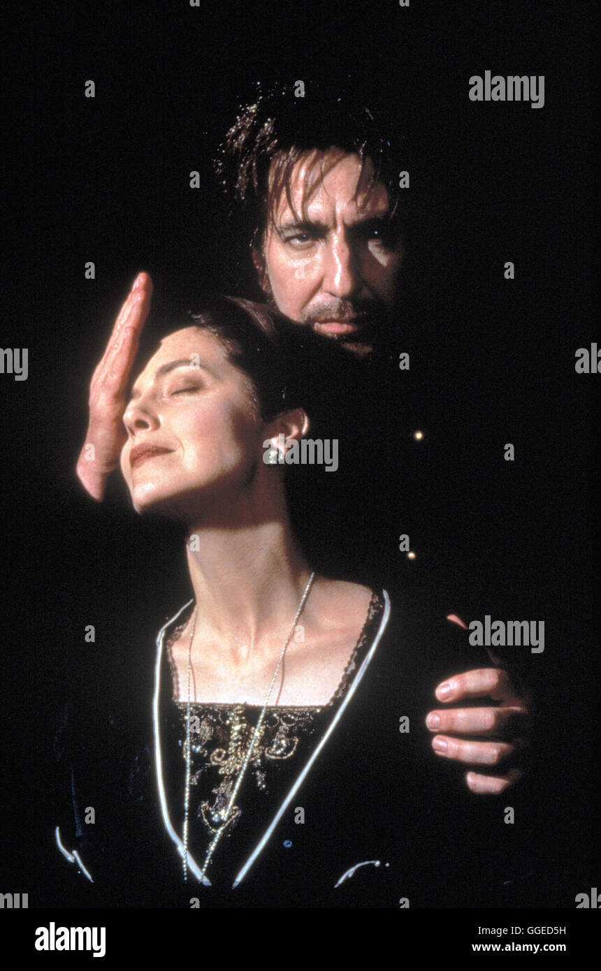 Raspoutine Raspoutine / USA 1996 / Uli Edel Filmszene mit GRETA SCACCHI als Tsarine Alexandra und als Alan Rickman Grigori Raspoutine Regie : Uli Edel aka. Raspoutine Banque D'Images