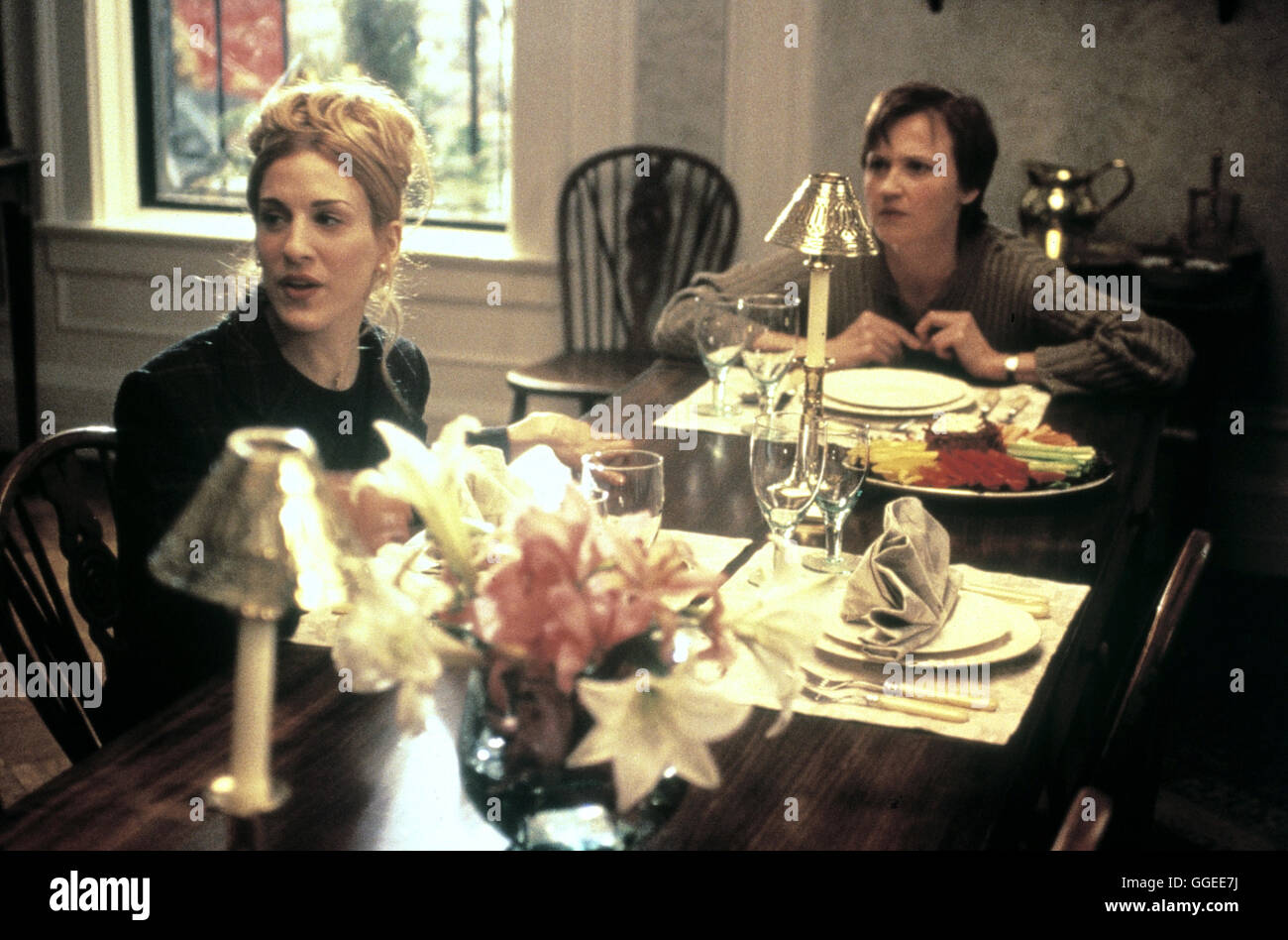 WENN LUCY SPRINGT / Si Lucy est tombée USA 1996 / Eric Schaeffer Filmszene mit Sarah Jessica Parker (Lucy) Régie : Eric Schaeffer aka. Si Lucy est tombée Banque D'Images