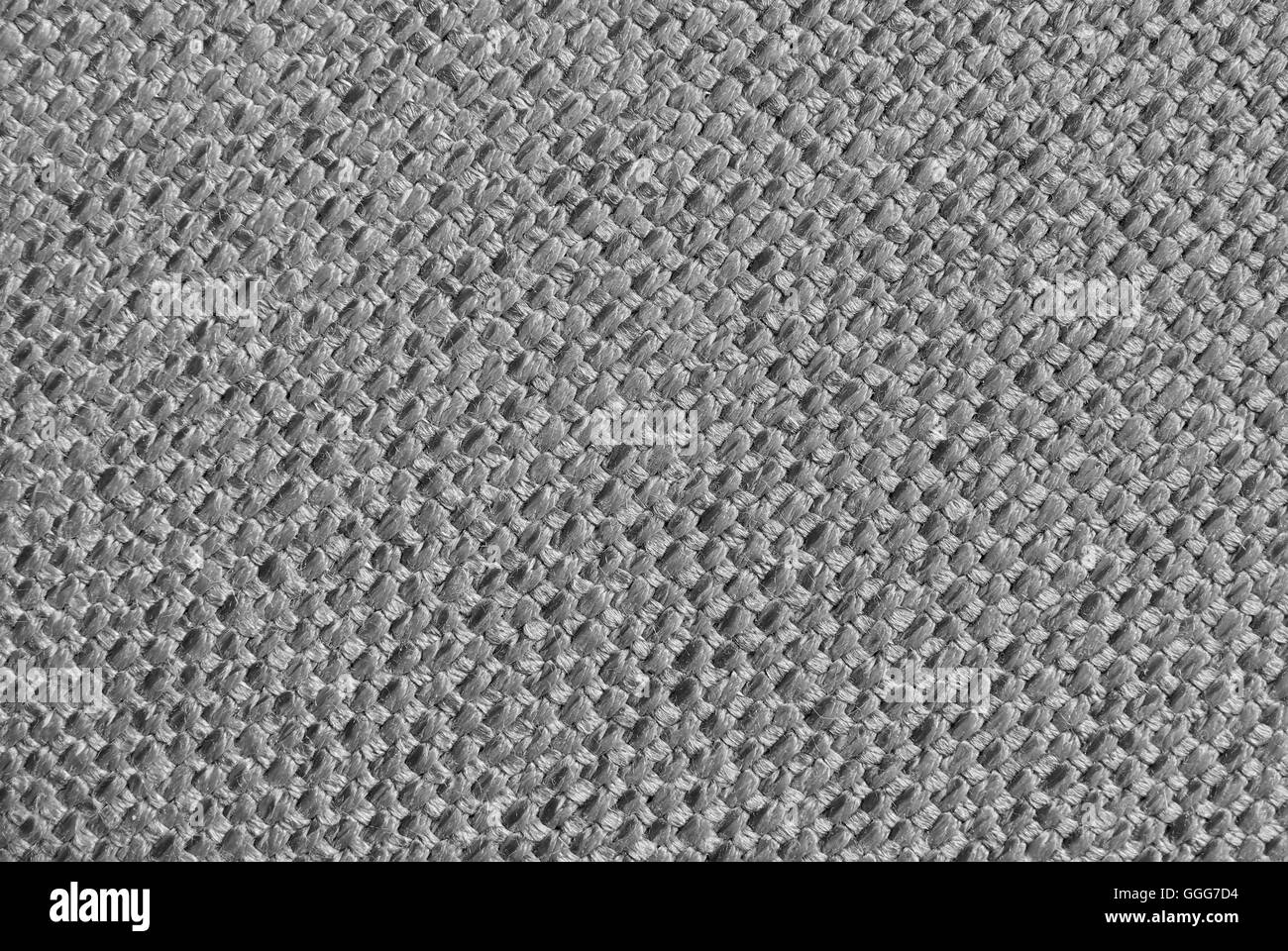 Tissu gris texture textile. Banque D'Images