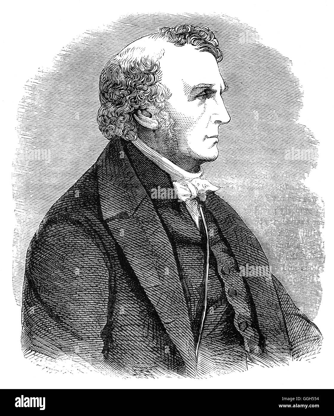 Thomas Chalmers (1780 - 1847), est un écrivain, moraliste, ministre écossais, professeur de théologie, politique, économiste et un chef de l'Église d'Écosse et de l'Église libre d'Écosse. Il a été appelé 'Scotland du xixe siècle le plus grand churchman'. Banque D'Images