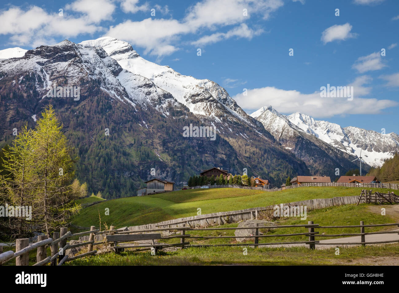 Géographie / voyages, Italie, Tyrol du Sud, paysage de montagne dans la Valle Aurina Tauferer (vallée de l'AHRN) Additional-Rights Clearance-Info ,--Not-Available Banque D'Images