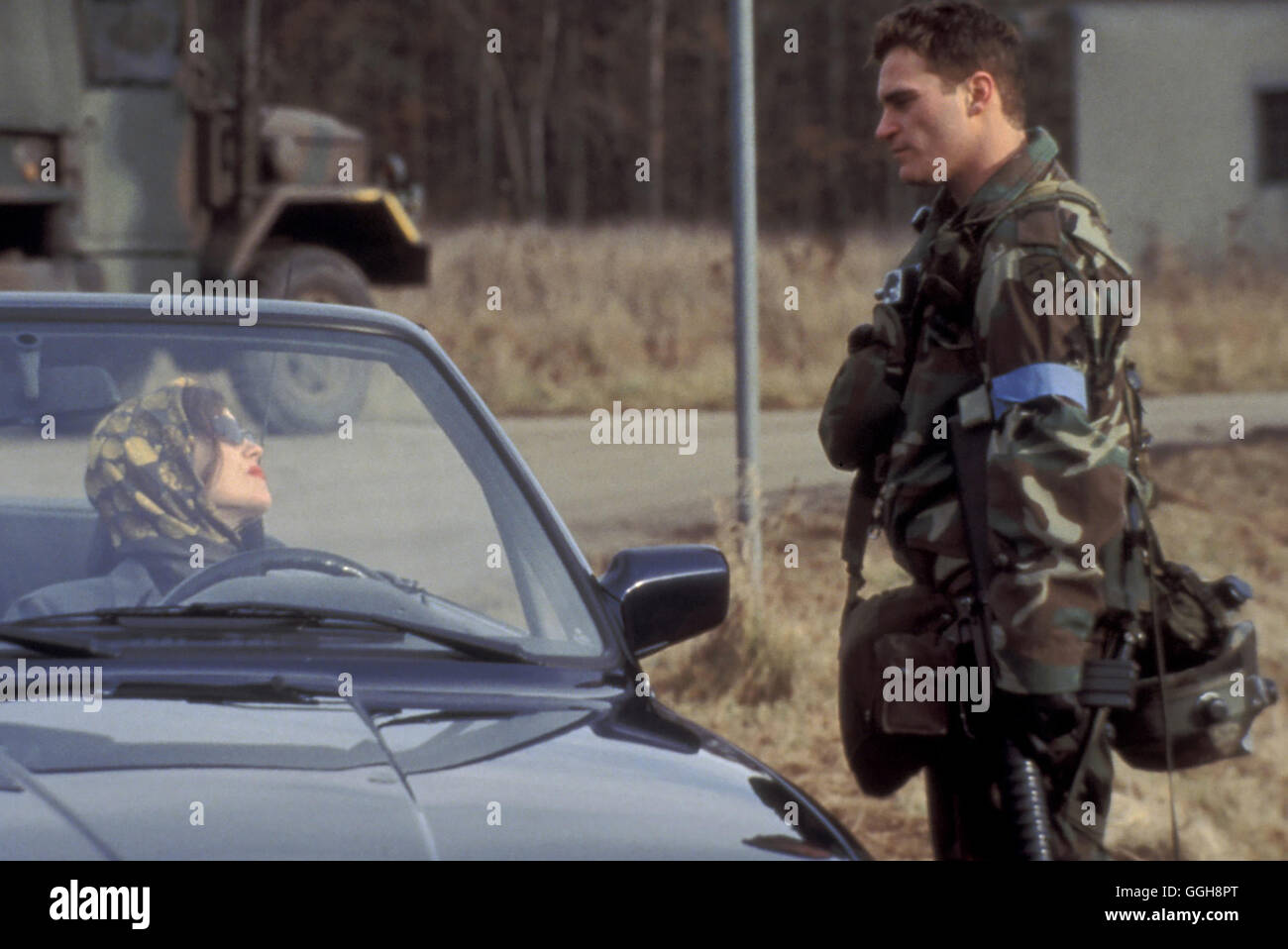 Aller de l'armée de l'Armée ACCUEIL / rendez-vous Home GO/D 2001 / Gregor Jordan Robin Lee (Anna Paquin), Ray Elwood (Joaquin Phoenix) Régie : Gregor Jordan aka. Aller de l'armée Accueil Banque D'Images