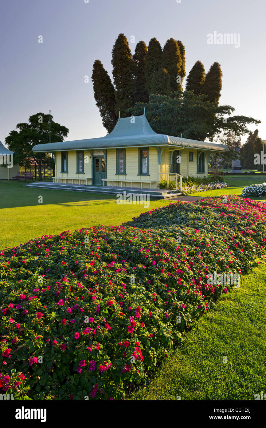 Le Gouvernement de fleurs de jardins, Rotorua, Bay of Plenty, île du Nord, Nouvelle-Zélande Banque D'Images